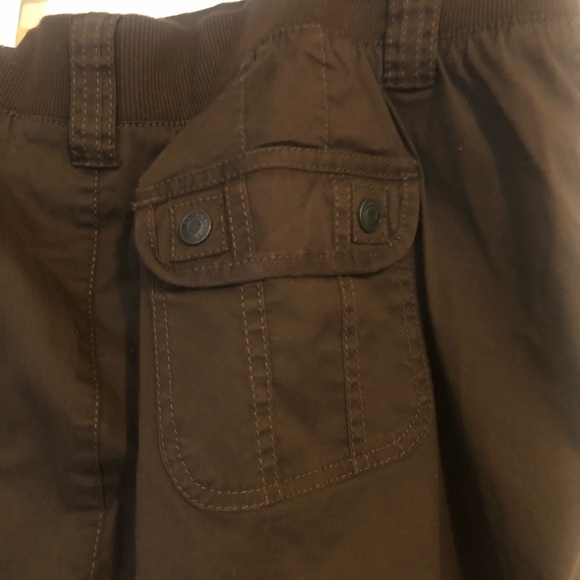 New Sonoma Women’s size 18 W Brown Capri Pants - Picture 5 of 6